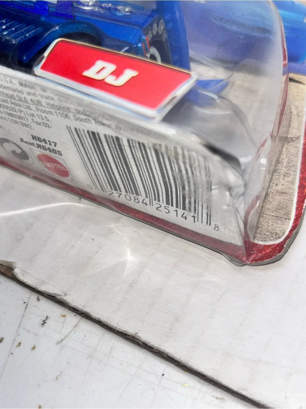 DJ Blue Die-Cast Toy Car - Kids Toys